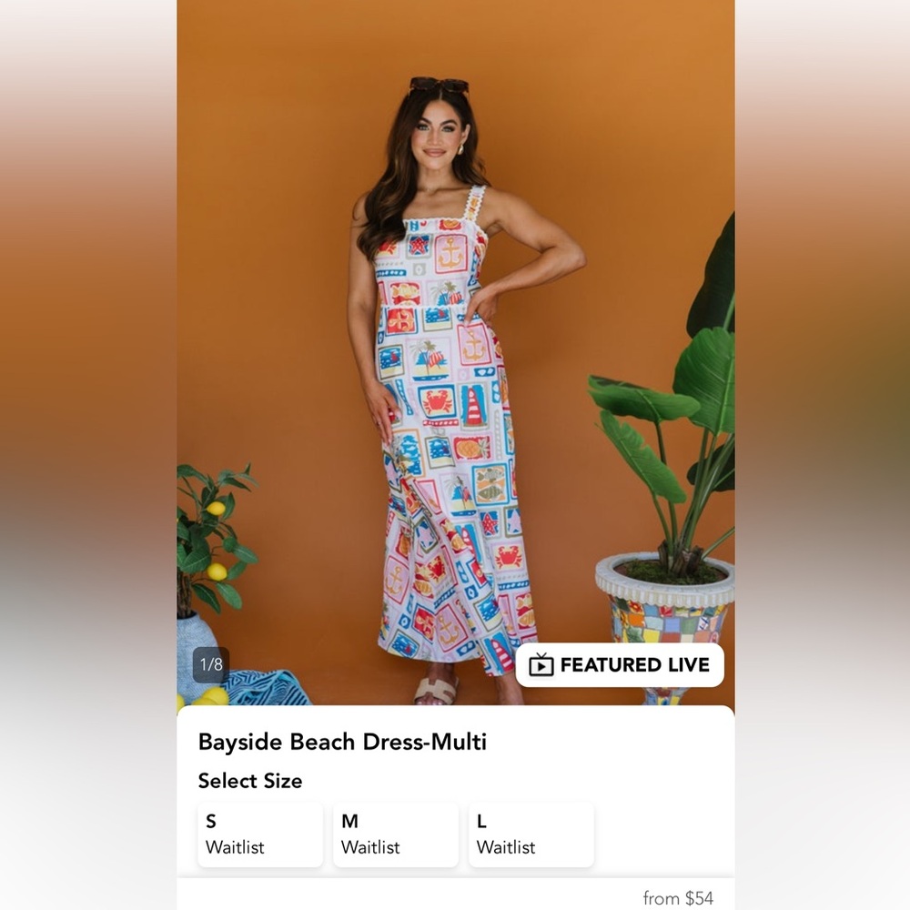 Beach maxi dress from these three boutique